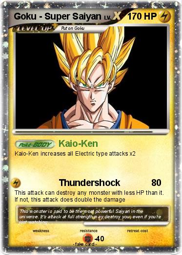Pokemon Goku - Super Saiyan