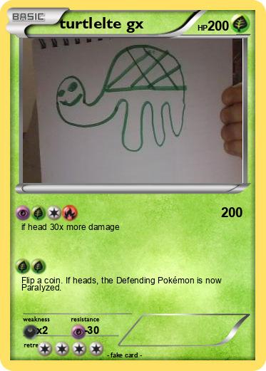 Pokemon turtlelte gx