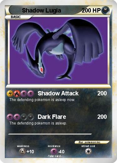 Pokemon Shadow Lugia