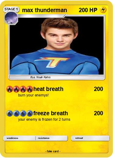 Pokemon max thunderman