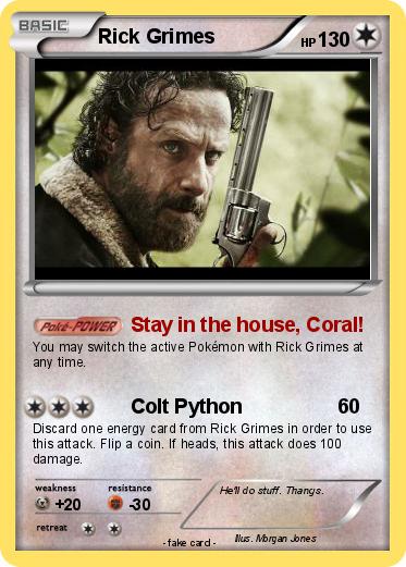 Pokemon Rick Grimes