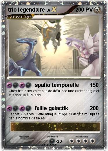 Pokemon trio legendaire