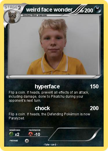 Pokemon weird face wonder
