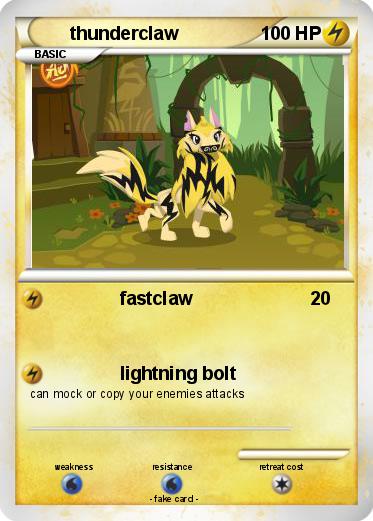 Pokemon thunderclaw