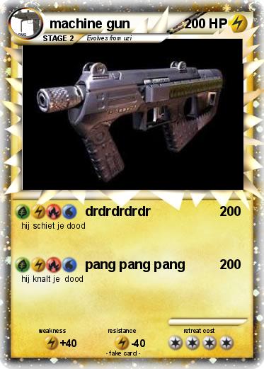 Pokemon machine gun