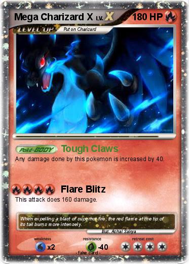 Pokemon Mega Charizard X