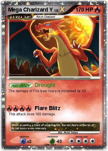 Pokemon Mega Charizard Y