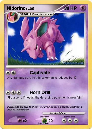 Pokemon Nidorino