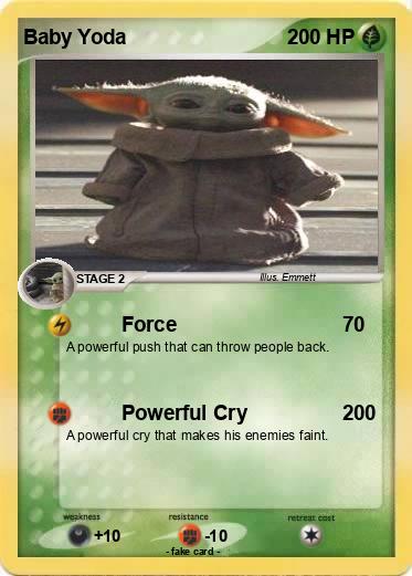 Pokemon Baby Yoda