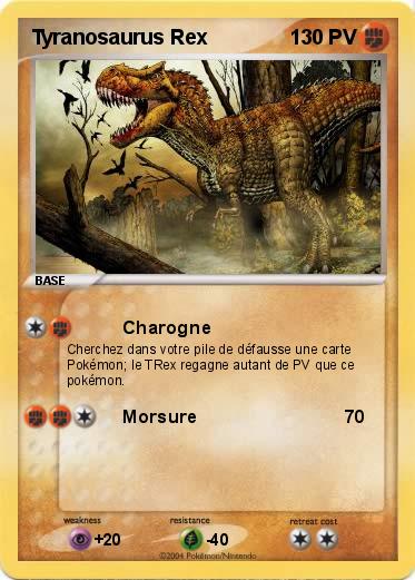 Pokemon Tyranosaurus Rex