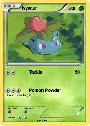 Pokemon Ivysaur