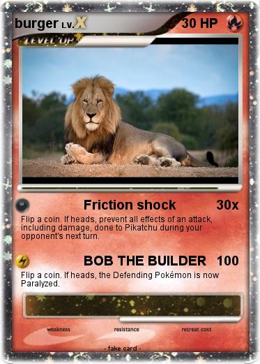 Pokemon burger