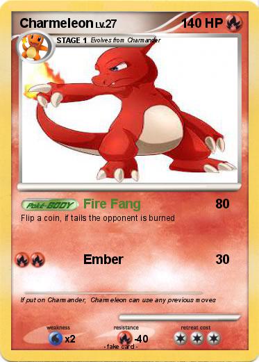 Pokemon Charmeleon