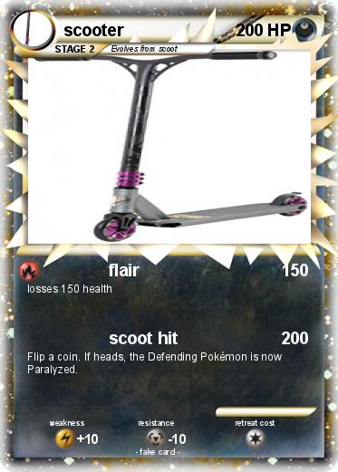 Pokemon scooter