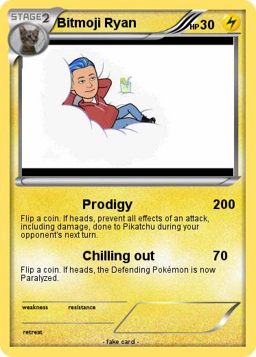 Pokemon Bitmoji Ryan