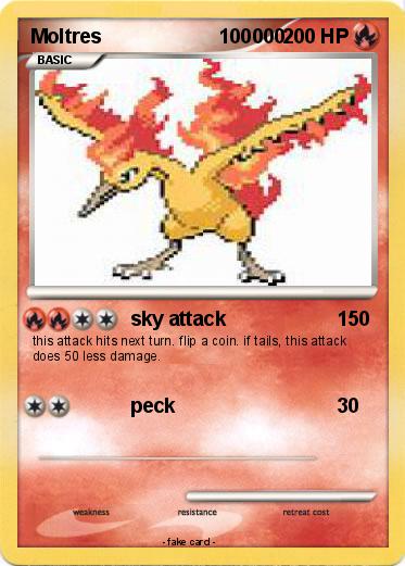 Pokemon Moltres                     100000