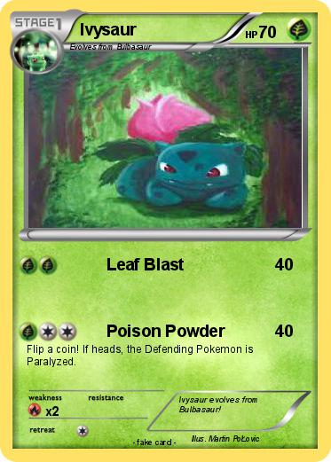 Pokemon Ivysaur