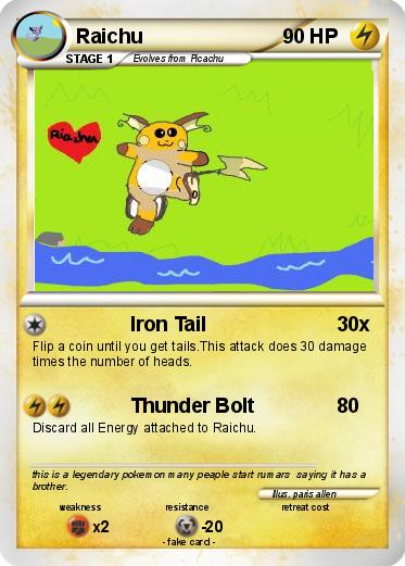 Pokemon Raichu