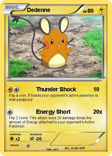 Pokemon Dedenne