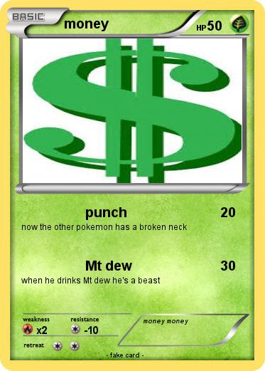 Pokemon money