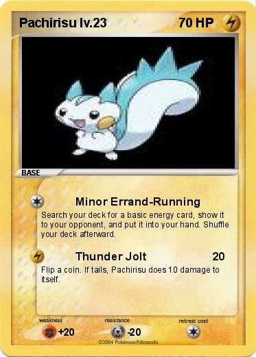 Pokemon Pachirisu lv.23
