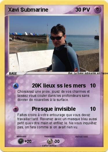 Pokemon Xavi Submarine