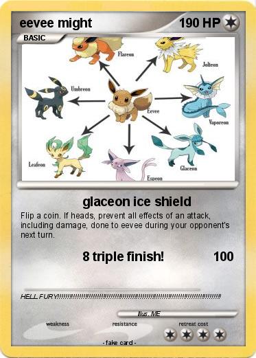 Pokemon eevee might