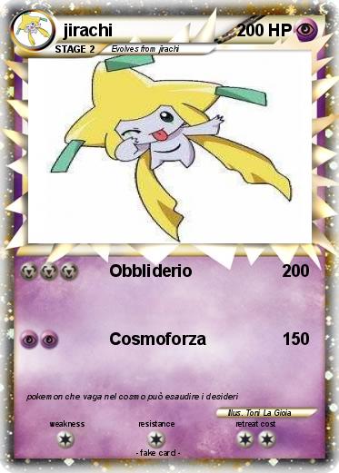 Pokemon jirachi