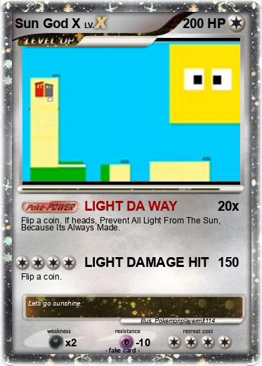 Pokemon Sun God X