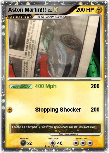 Pokemon Aston Martin!!!