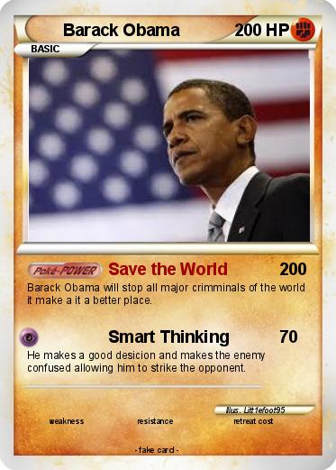 Pokemon Barack Obama