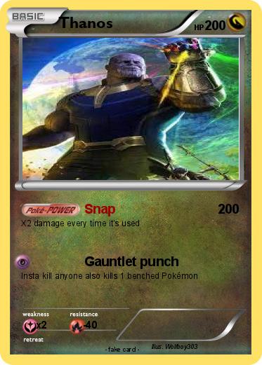 Pokemon Thanos