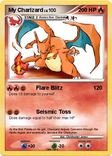Pokemon My Charizard