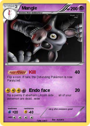 Pokemon Mangle