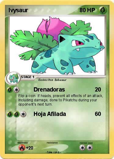 Pokemon Ivysaur