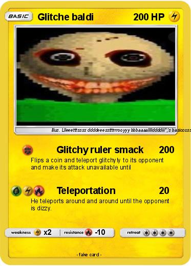 Pokemon Glitche baldi