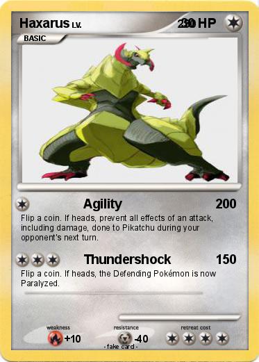 Pokemon Haxarus