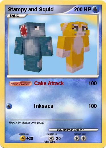 Pokemon Stampy and Squid