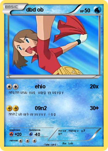 Pokemon dbd ob