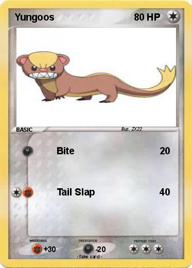 Pokemon Yungoos