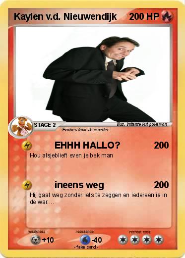 Pokemon Kaylen v.d. Nieuwendijk