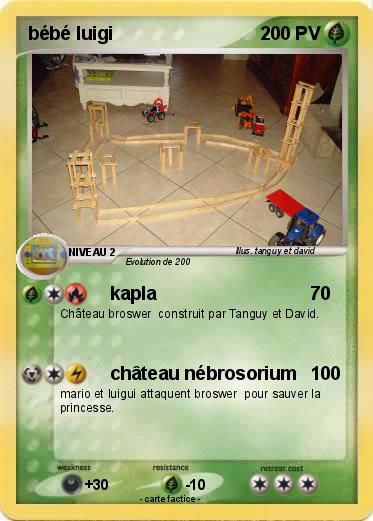 Pokemon bébé luigi