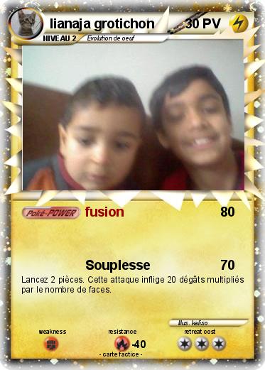 Pokemon lianaja grotichon