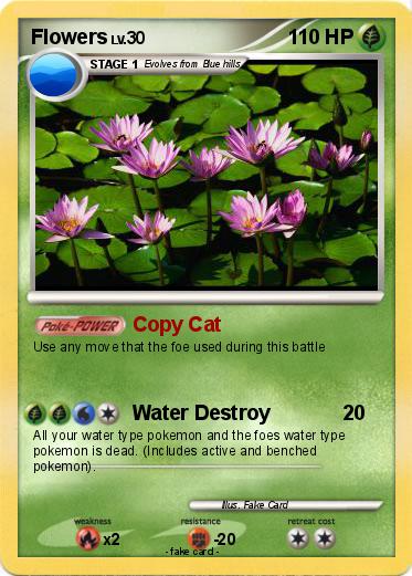 Pokemon Flowers