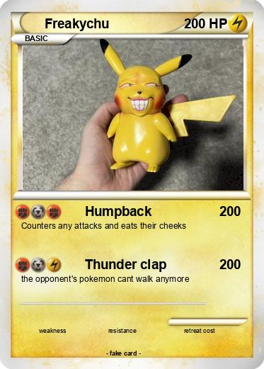 Pokemon Freakychu