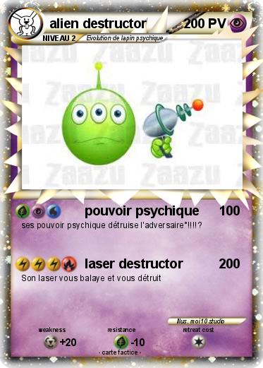 Pokemon alien destructor
