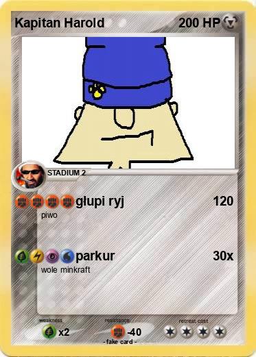 Pokemon Kapitan Harold