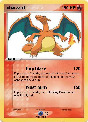 Pokemon charzard