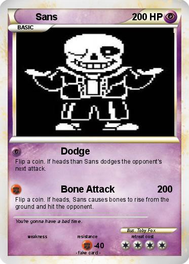 Pokemon Sans