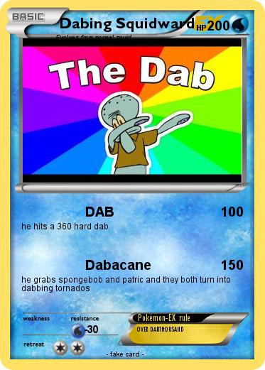 Pokemon Dabing Squidward